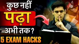 5 Secret Tips to Cover Syllabus in LESS Time🔥| STUDY More in Less time| Prashant Kirad