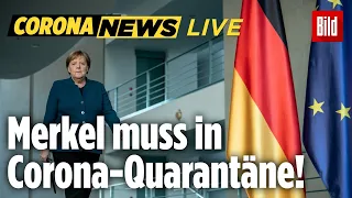 🔴 Merkel muss in Quarantäne – ihr Arzt hat Corona! | Corona-Update Live vom 22.03.2020