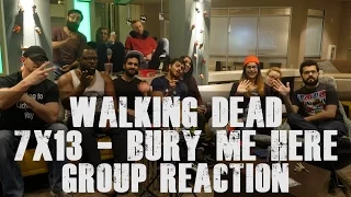 The Walking Dead - 7x13 Bury Me Here - Group Reaction