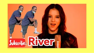 Daneliya Tuleshova - River (Bishop Briggs cover) REACTION