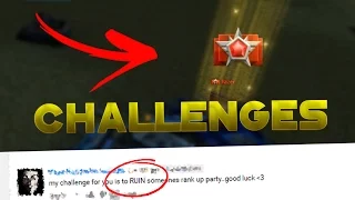 Tanki Online Challenges#1 I Ruin A Rank Up!?