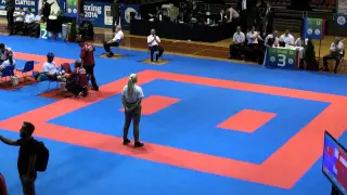 WAKO Kickboxing - EC 2014 - FINALS KL -89kg - Jereczek(POL) - Akin(TUR)