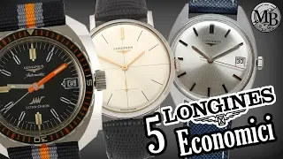 5 Longines Economici - I Migliori Orologi Longines da 300 a 1000  €