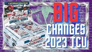 NEW RELEASE!! 2023 Topps Chrome Update - Jumbo Box 3 Autos…. On Card Or Not???