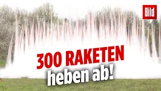 300 Raketen starten GLEICHZEITIG | Weltrekordversuch