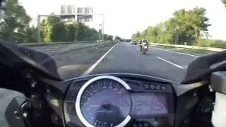 Autobahn Suzuki GSX-R 1000 K9 2009 TopSpeed 299 km/h