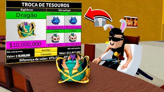 O que as pessoas oferecem Pela Dragon no Blox Fruits antes da Atualização