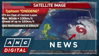 'Chedeng' intensifies into typhoon, to pull Habagat and bring rains over Palawan, Mindoro | ANC