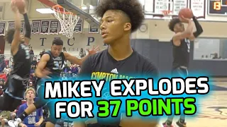 Mikey Williams Goes Off For 37 POINTS & BODIES His OWN TEAMMATE!? Rocks Fresh Unis & NEW NUMBER! 💦