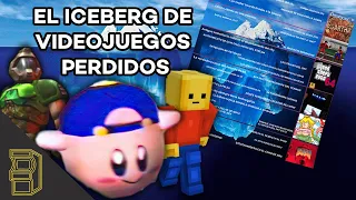 El Iceberg de la Lost Media de los Videojuegos (Juegos Perdidos)