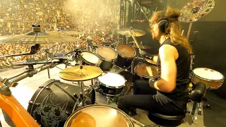 MEGADETH "Sweating Bullets" - Dirk Verbeuren drumcam - live in Orange, France, 08-08-2023