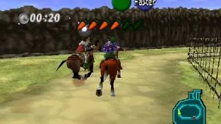 The Legend of Zelda: Ocarina of Time - Horse Race Extended