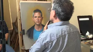 "José Agustín" retrato al pastel