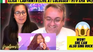 🇩🇰NielsensTv REACTS TO Elisa - Labyrinth (live at Colosseo - MTV EMA '04)😱💕👏