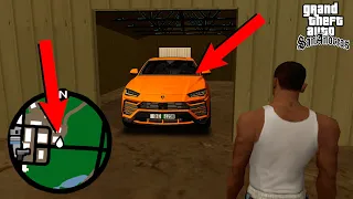 Secret Place With Lamborghini Urus In GTA San Andreas!