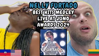 REACTION TO Nelly Furtado - Best Hits Medley Live at Juno Awards 2024 | FIRST TIME WATCHING
