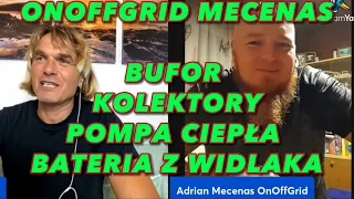 Kolektory z Glikolem, Pompa Ciepła od Jimmiego, Bufor 2000L, Akumulator z Wozka Widlowego