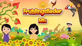 Frühlingslieder MIX - Die schönsten Frühlingslieder  - SING SONG Kinderlieder