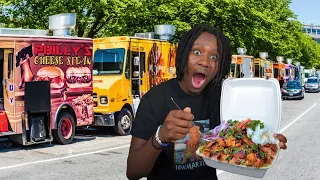 Only Eating Food Truck Food For 24 Hours