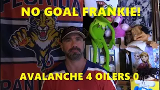 Colorado Avalanche Beat Edmonton Oilers 4-0 Game 2 Francouz Shutout!