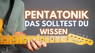 Die Pentatonik - einfach erklärt