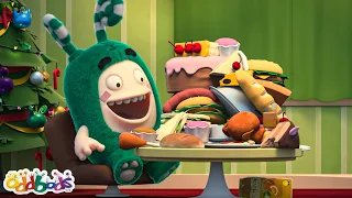 HUGE Christmas Dinner 🍗| ODDBODS 😂 | Old MacDonald's Farm | Animal Cartoons for Kids