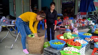 FULL VIDEO: 35 days Harvest VEGETABLES to sell at the market | Free Life