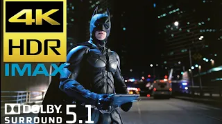 The Return of The Dark Knight Scene in IMAX | The Dark Knight Rises (2012) Movie Clip 4K HDR