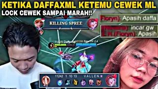 KETIKA DAFFAXML KETEMU CEWEK AJTO LOCK DIA SAMPAI MARAH MARAH !!! - Mobile Legends