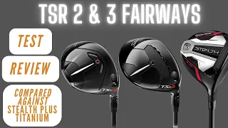 Which one is for you? Testing Titleist TSR 2 & TSR 3 Fairway Woods