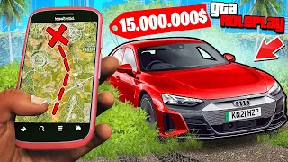 НАЙДИ МАШИНУ ПО ФОТО ЗА 15.000.000$ И ОНА ТВОЯ! СПРЯТАЛ НОВУЮ AUDI E-TRON GT НА КАРТЕ! (GTA 5 RP)