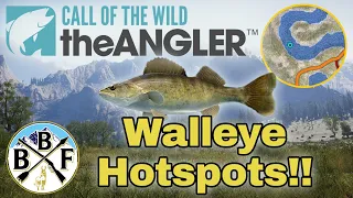 Hotspot Guide: Walleye - Plus Hook Size, Bait and Lure!! | Call of the Wild: theAngler