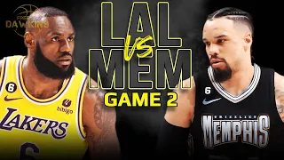 Los Angeles Lakers vs Memphis Grizzlies Game 2 Full Highlights | 2023 WCR1 | FreeDawkins