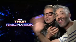 Thor: Ragnarok: Jeff Goldblum Official Movie Interview | ScreenSlam