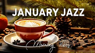 Happy January Morning Vibes with Ethereal Piano Jazz Music☕Sweet Coffee Piano Jazz for the Weekend