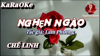 Karaoke Nghẹn Ngào _ Chế Linh
