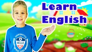 Learn english with Maxim | ABC alphabet | Учим Английский с Максимом | Английский алфавит!