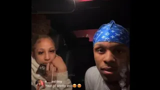 TOOSII AND SAMARIA HAS MESSAGE FOR DDG & RUBI ROSE 4/24/21 ON IG LIVE| WATCH YOUR GIRL NOT MINES