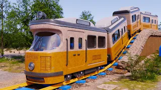 The Train is Falling Down - Kids Train Cartoon - Choo choo train kids videos