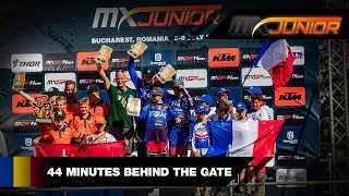 44 Minutes Behind the Gate | FIM Junior Motocross World Championship 2023 Bucharest #MXGP #Motocross