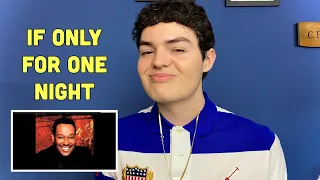Luther Vandross - If Only For One Night | REACTION