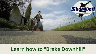 Heeelp! How To Skate And Brake Downhill - Brakes For Beginners - Fitness Inline Basics #08