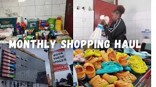 Monthly Shopping On A Budget #homemaking #haul #shopping