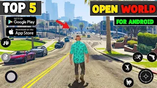 Top 5 open world games like GTA 5 for android | best open world games for android