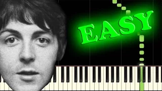 THE BEATLES - LUCY IN THE SKY WITH DIAMONDS - Easy Piano Tutorial