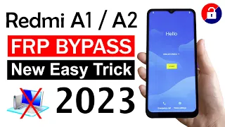 Redmi A1/A2 Google account bypass | 2023 New Method (without pc)