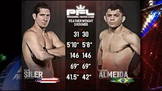 PFL 2018 Full Fight Friday: Steven Siler vs. Alexandre Almeida from PFL Playoffs: New Orleans