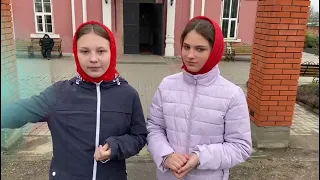 Пасхальное поздравление воскресной школы Гергиевского храма города Данкова