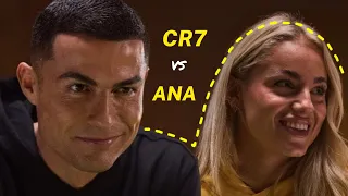 Cristiano Ronaldo interview wih Binance vs Ana Markovic 🤪 #cristianoronaldo #binance