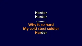 PJ Harvey - Harder - Karaoke Instrumental Lyrics - ObsKure